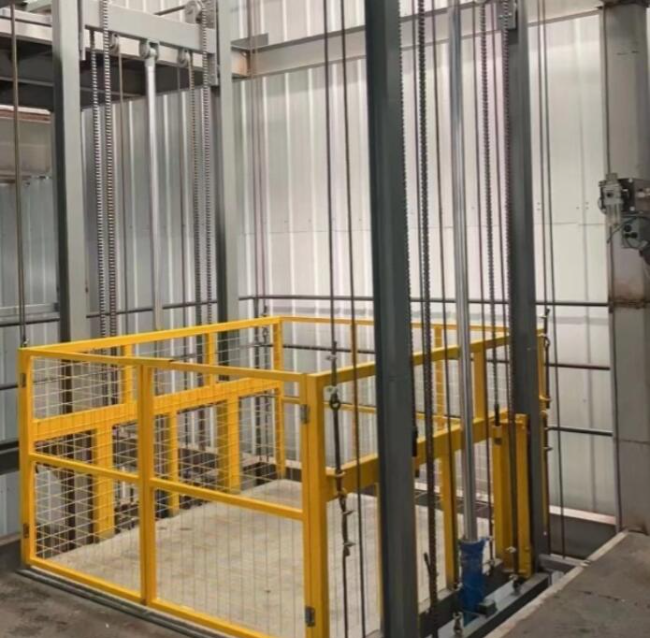 海安导轨式升降机一般加工周期