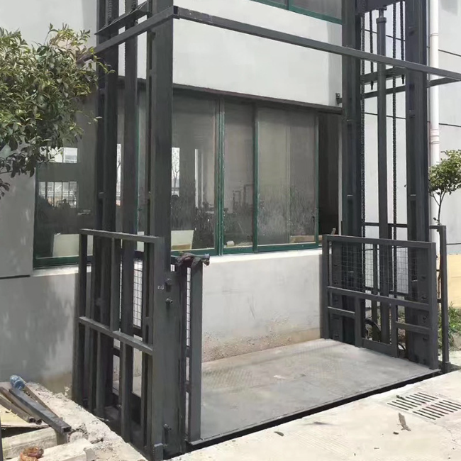 海安5吨室外升降货梯